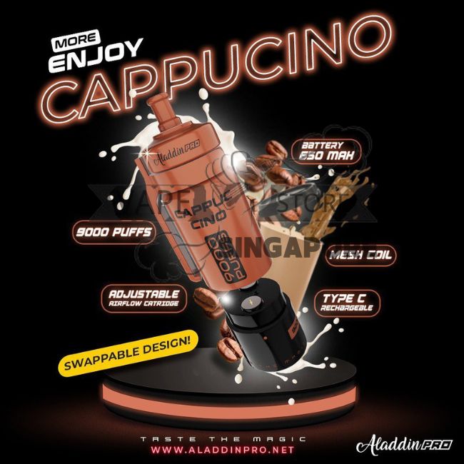 aladdin-9k-vape-cappuccino-singapore-vape-store