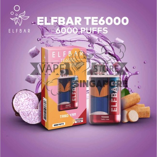 elfbar-te-6000-puff-disposable-vape-taro-yam-singapore-vape-store