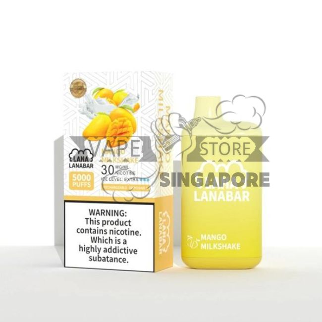 lanabar-5k-puff-disposable-mango-milkshake-singapore-vape-store