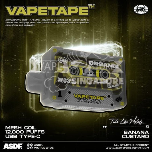 vapetape-12000-puff-banana-custard-singapore-vape-store